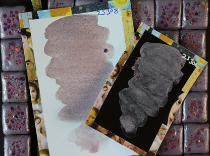 Half Pan Watercolor Paints - Handmade Watercolor - Art Supplies - Color Code: ZS308 ( Misty Lavender Hue )